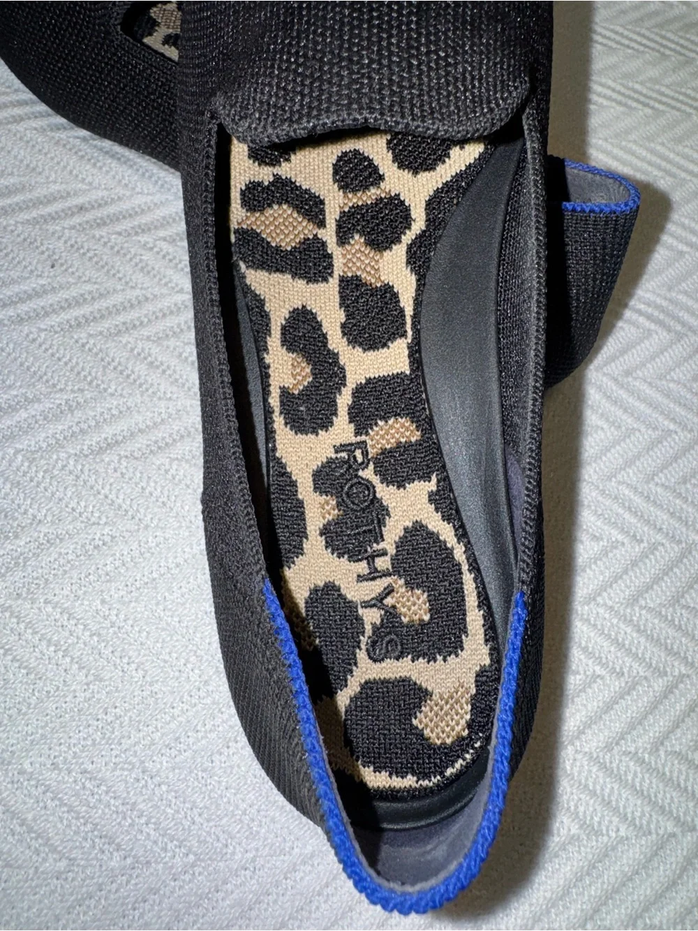 Rothy's Black Knit Women's Slip-On Loafers